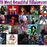 20 Most Beautiful Villainesses