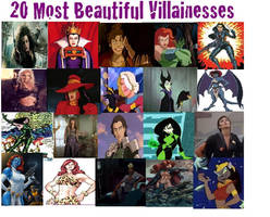 20 Most Beautiful Villainesses