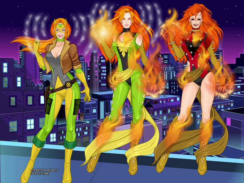 X-Girl-Jean Grey redesign