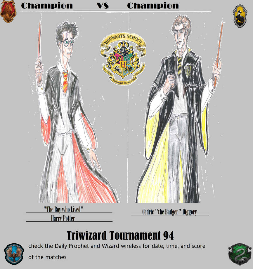 Triwizard Tournament Poster Hogwarts by theaven on DeviantArt