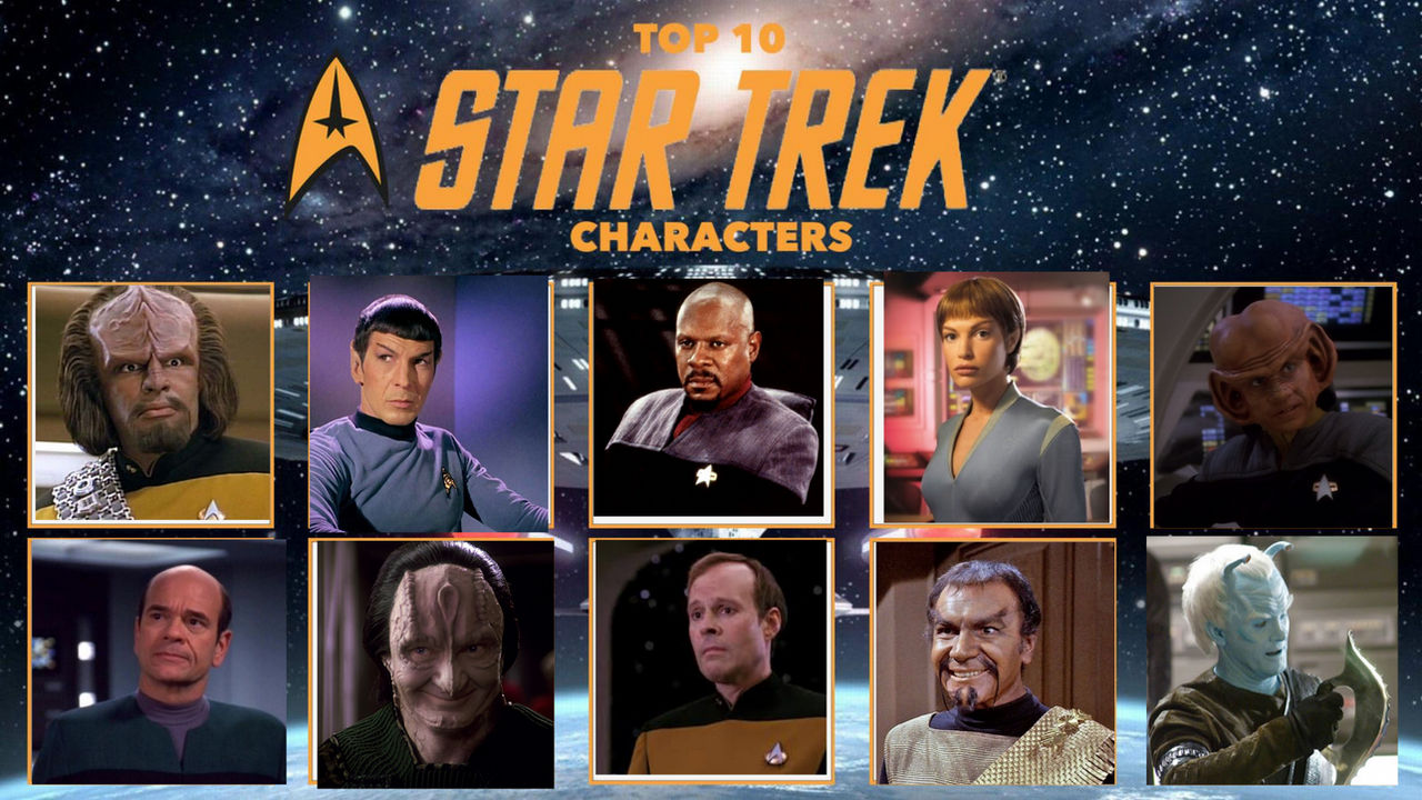 Top 10 Star Trek characters theaven on DeviantArt