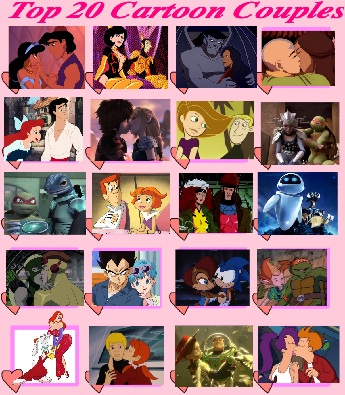 My top 20 cartoon couples by theaven on DeviantArt My top 20 cartoon couples by theaven on DeviantArt