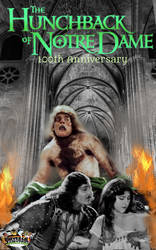 Hunchback of Notre Dame 100th Anniversary poster