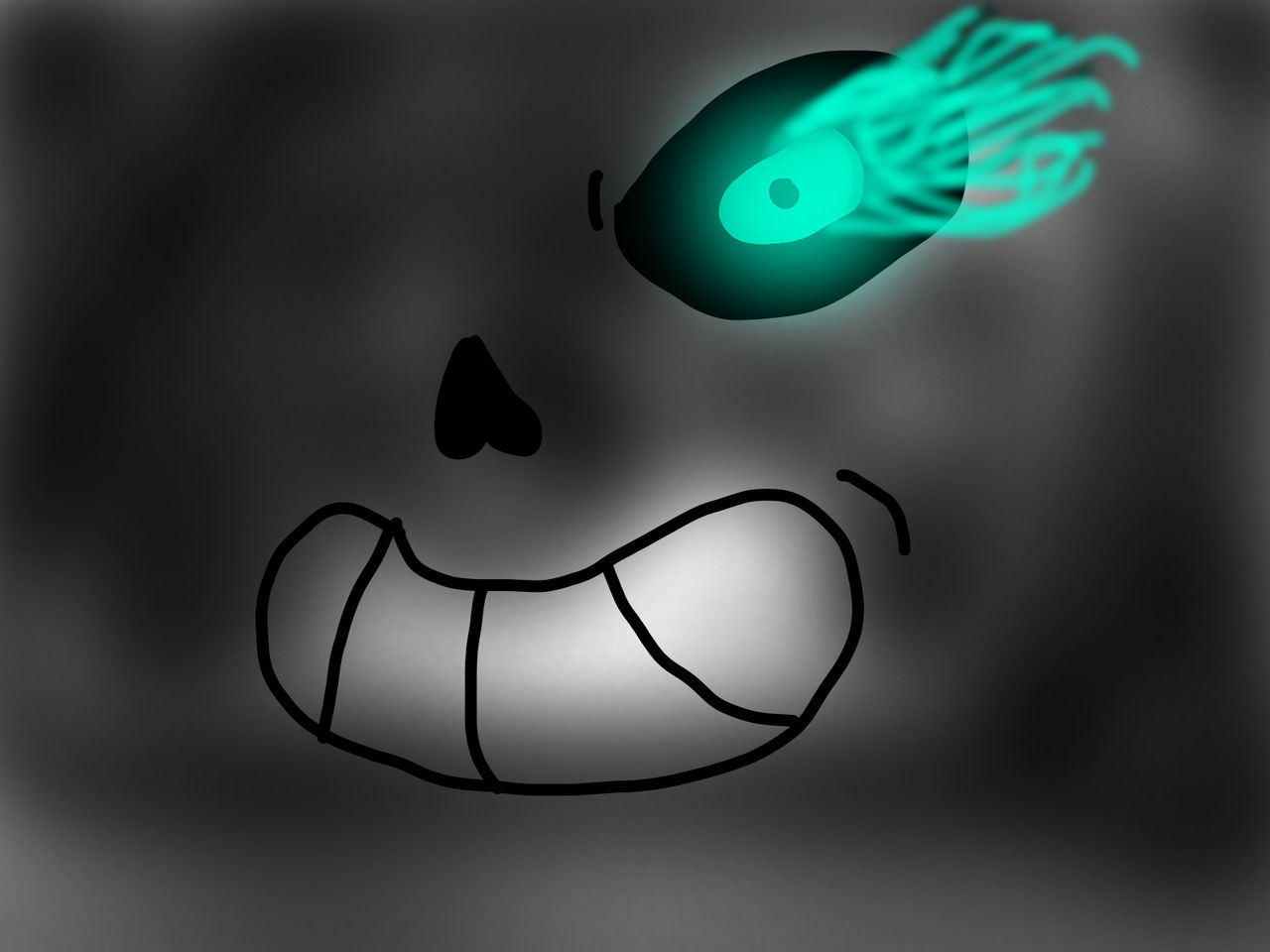 Sans (Glowing Eye) by CloudPp on DeviantArt