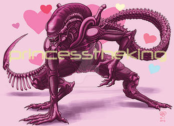 Pink Xenomorph