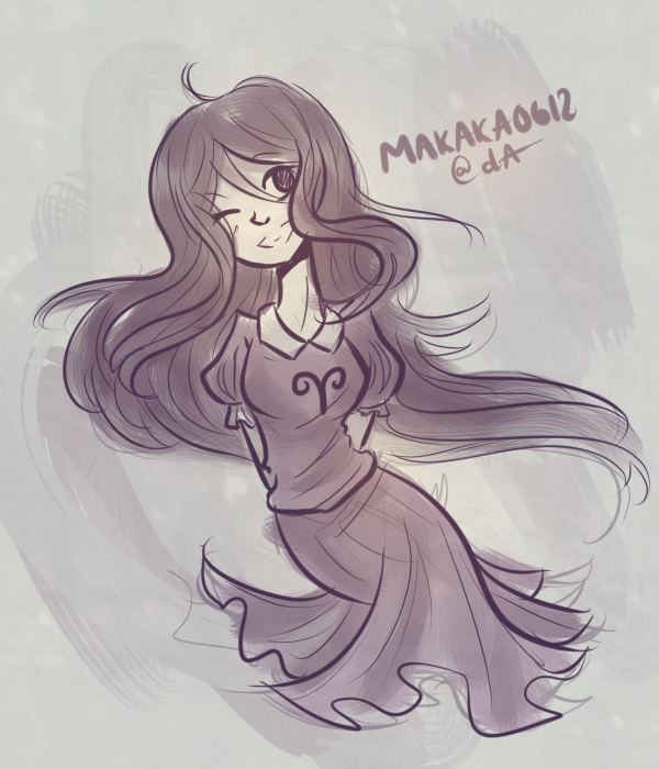 Human Aradia doodle