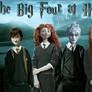 The Big Four at Hogwarts Poster