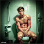 The Cute Naked Gay In The First Stall