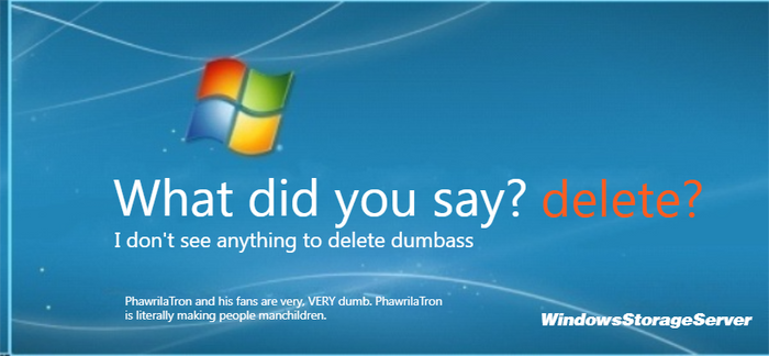 Delete Windows Powershell Script Joke WindowsStorageServer User Profile | DeviantArt