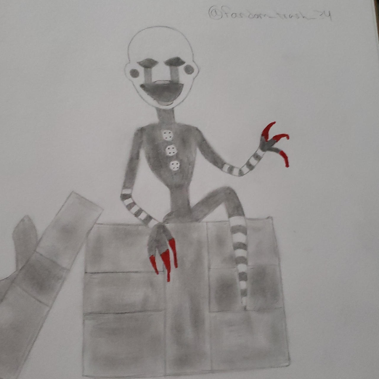 FNaF Puppet By FandomTrash34 On DeviantArt