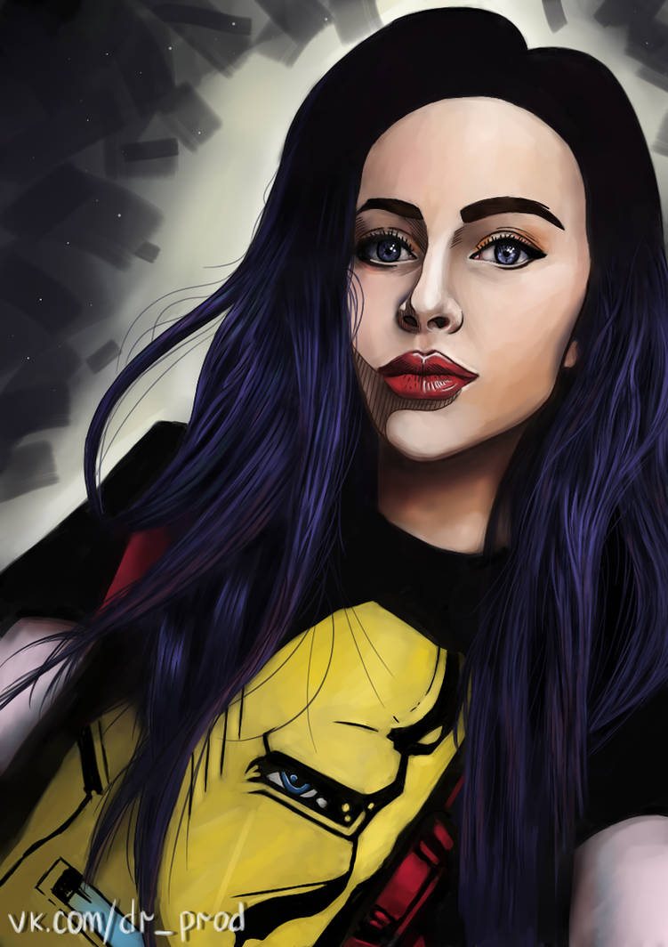 Comic style portrait by D1rtyRabb1t on DeviantArt