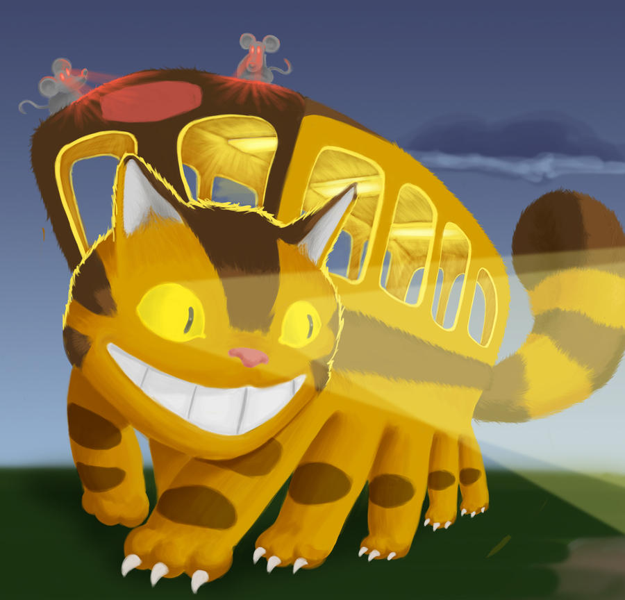 Cat Bus Rave Catbus by fabianoecjr on DeviantArt