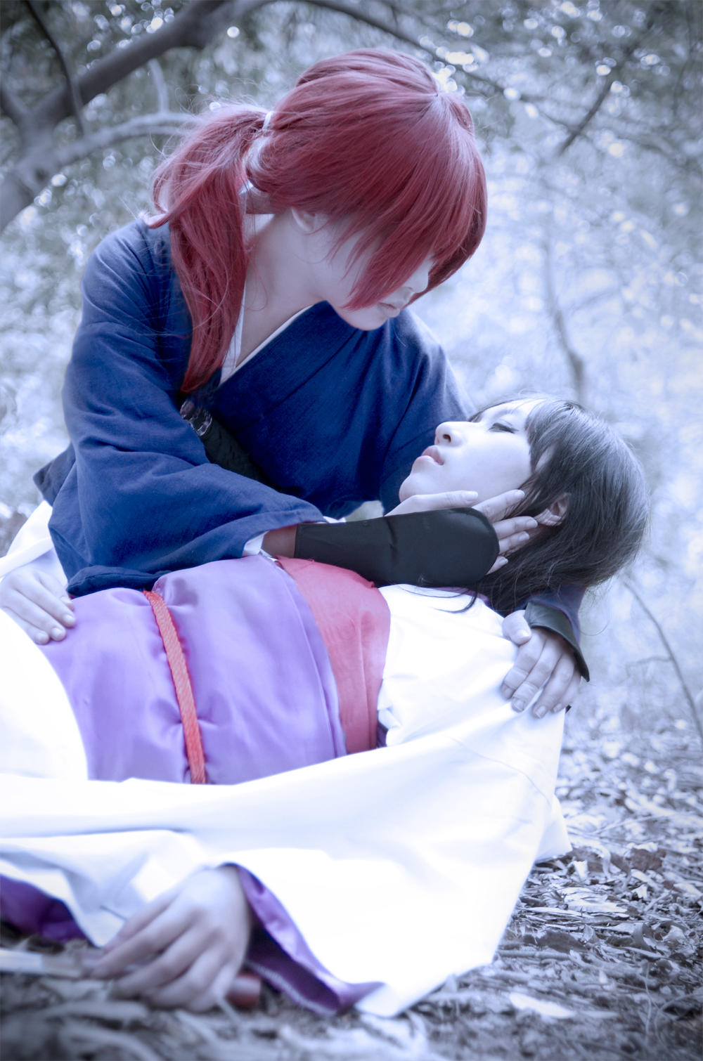 Kenshin and Tomoe