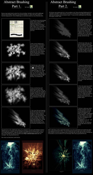 Abstract Brushing Part 1-2