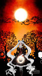 sailor moon - Halloween night (halloween eve) by zelldinchit