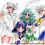 sketches of new drawings -outer senshi pt 2