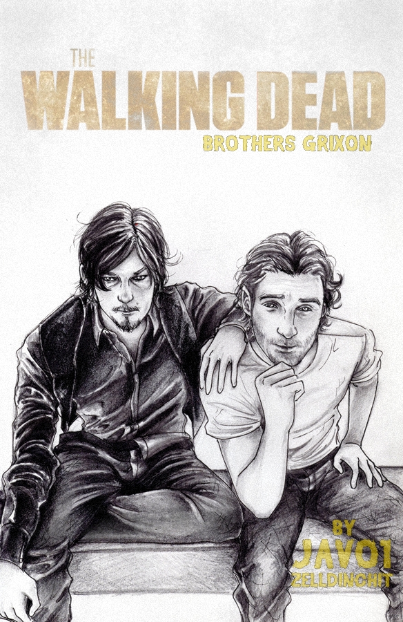 Rick and Daryl  TWD- season 4 - Brothers Grixon