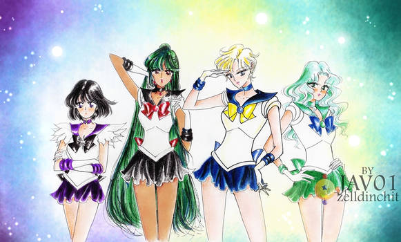 outer senshi  - sailor moon s