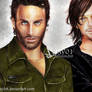 Rick Grimes  and Daryl Dixon  The Walking Dead