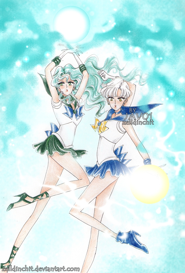 Uranus and Neptune - outer senshis