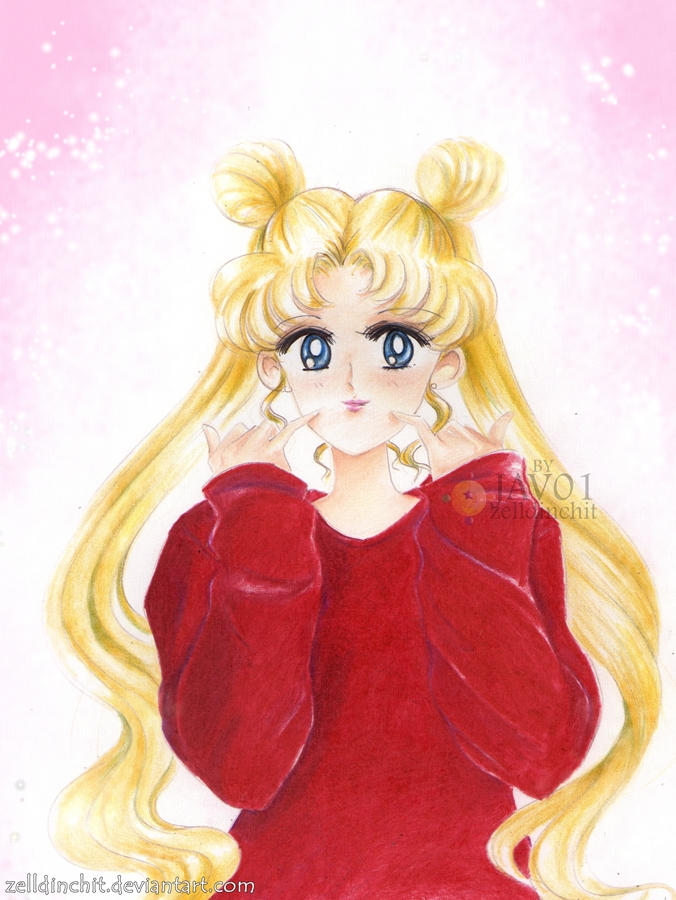Bunny Tsukino- Sailor Moon by zelldinchit on DeviantArt