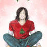 Norman Reedus - Christmas - muerdago