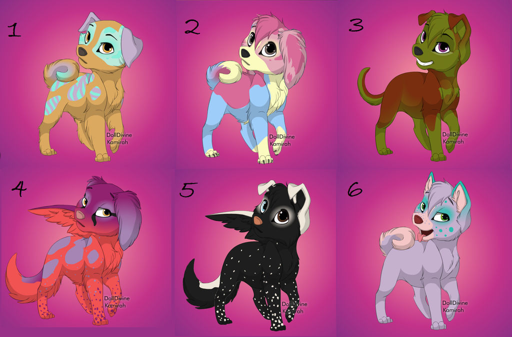 Adoptables #2 ~ Rave Themed ~