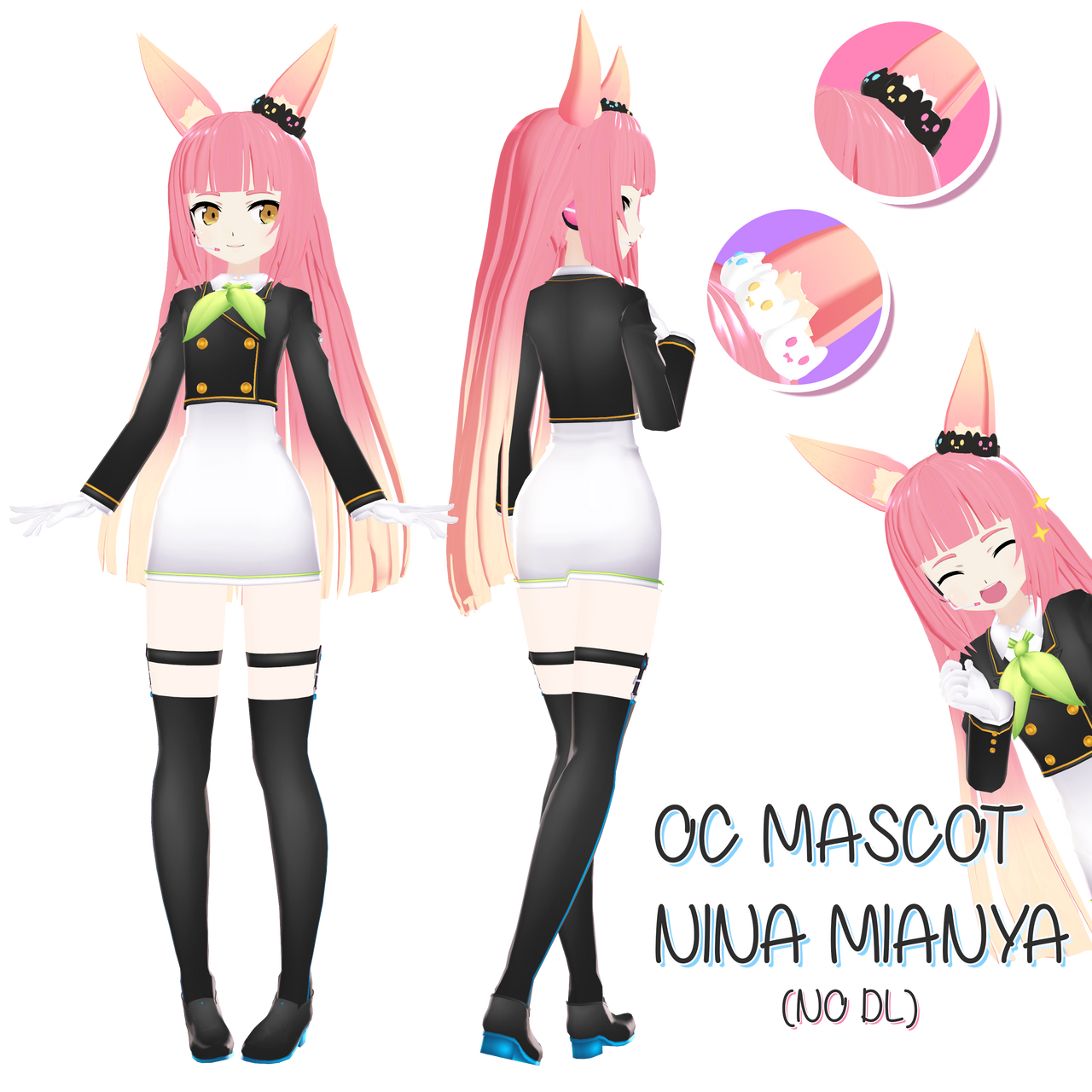 Nina Rmm Icon MMD OC NINA MIANYA MASCOT by NinaKittyBR on DeviantArt