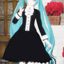 [MMD] Miku Lolita Black - DL