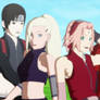 Chilling together with Ino