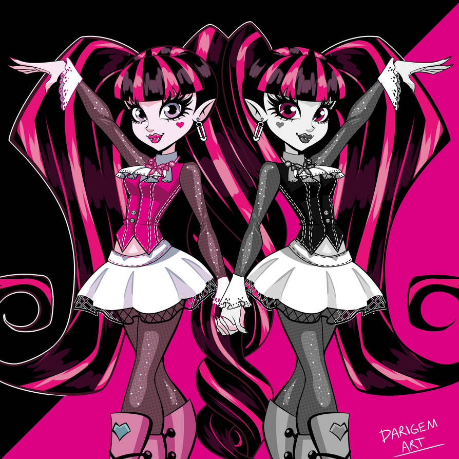 Pink and gray by darigem-art on DeviantArt
