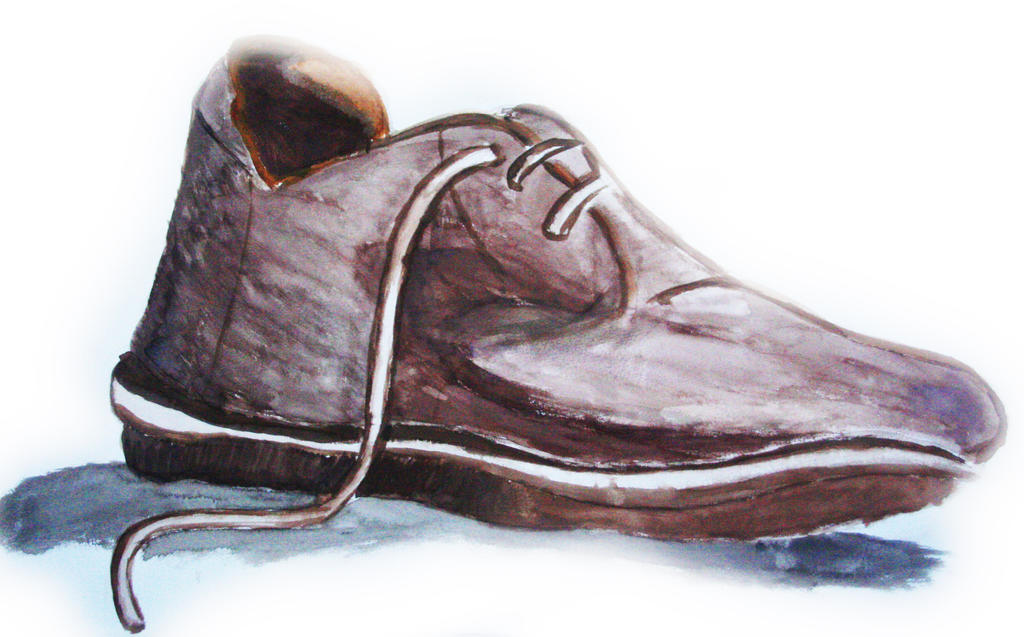 Old man's shoe