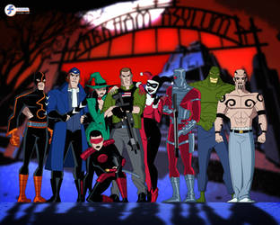 Suicide Squad - Bruce Timm style