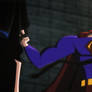 Batman v Superman DCAU - Batmobile Encounter