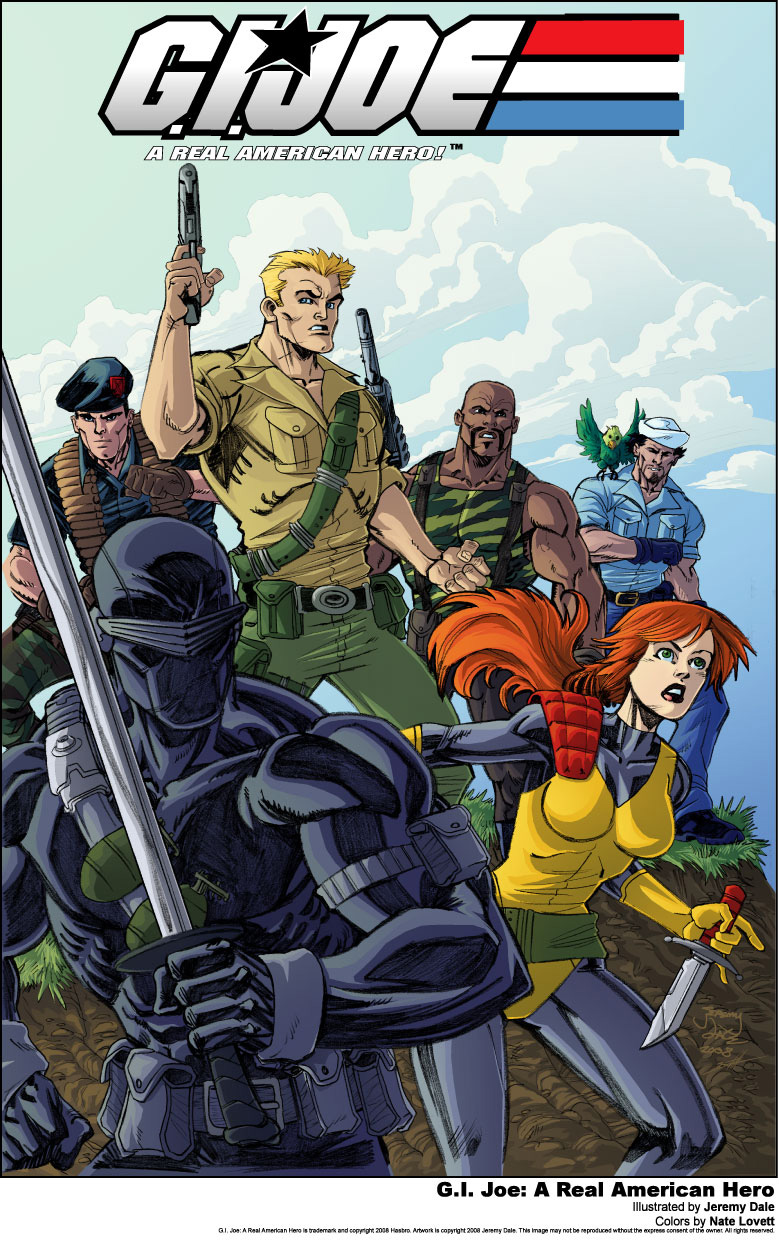 G.I. Joe print colors