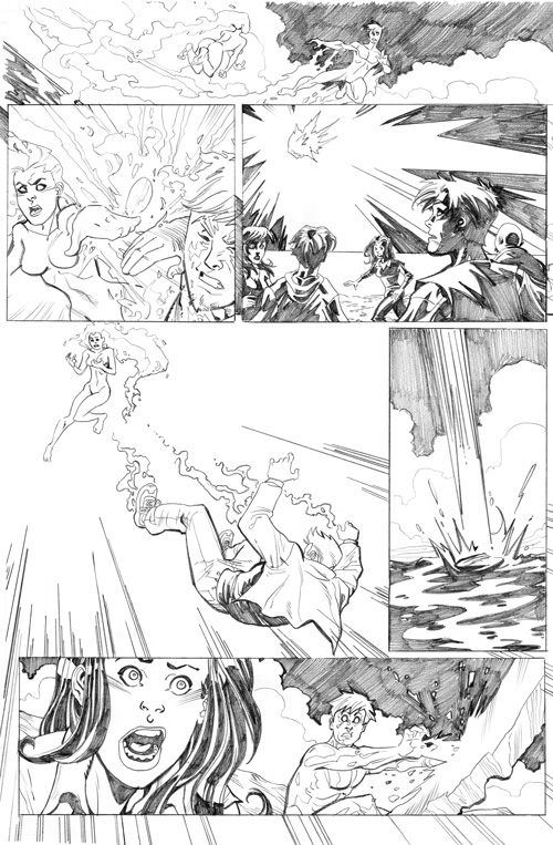 ULTIMATE SPIDEY page 4 sample