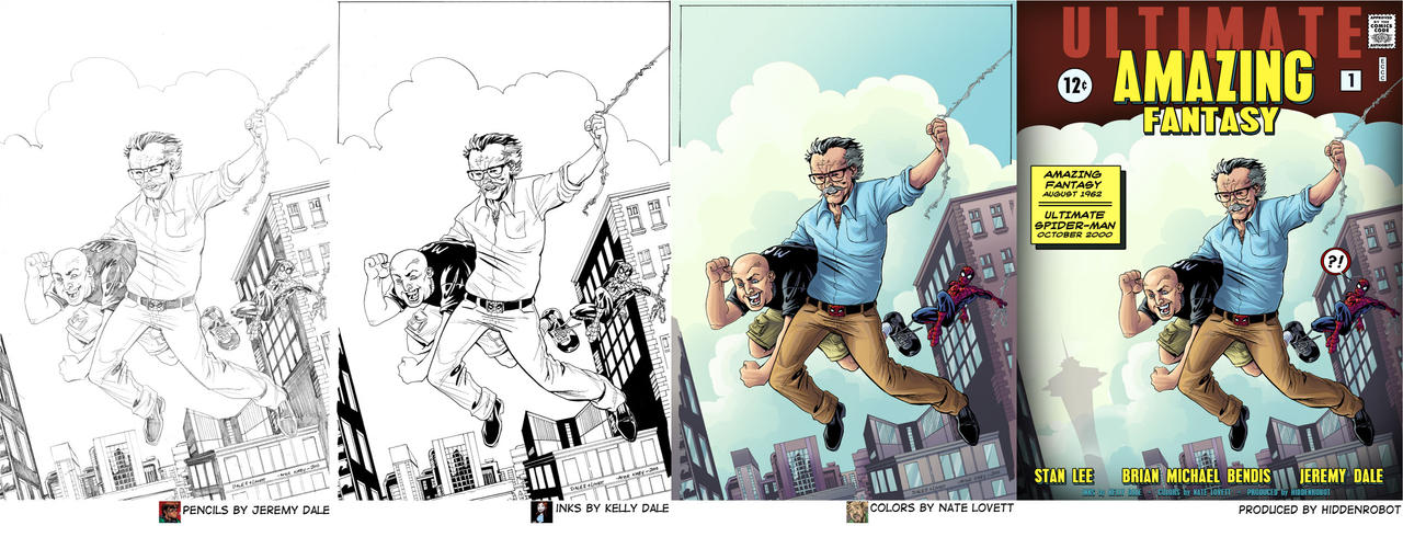 AMAZING Lee+Bendis PROCESS by thejeremydale AMAZING Lee+Bendis PROCESS by thejeremydale