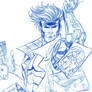 Gambit and X-Men JAM SKETCH