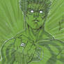 Green Lantern con sketch Megacon 2012