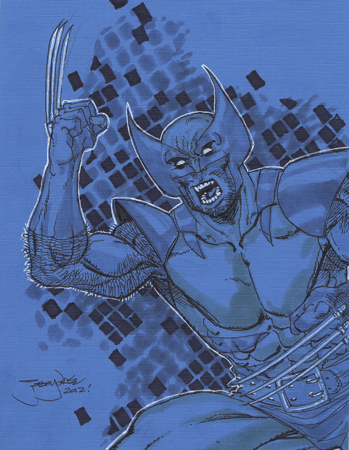 Wolverine con sketch