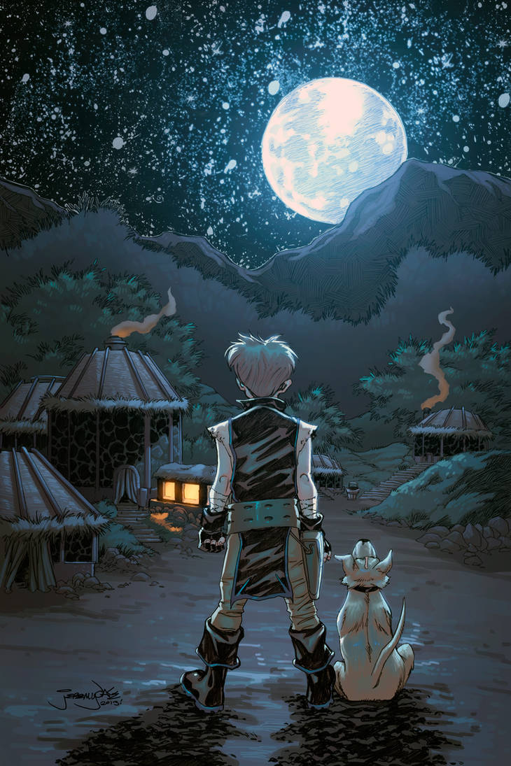 Skyward Halloween Comicfest pg 1 colors by thejeremydale