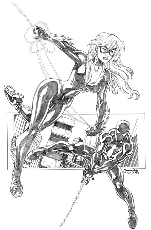 Favorites: Black Cat n Spidey