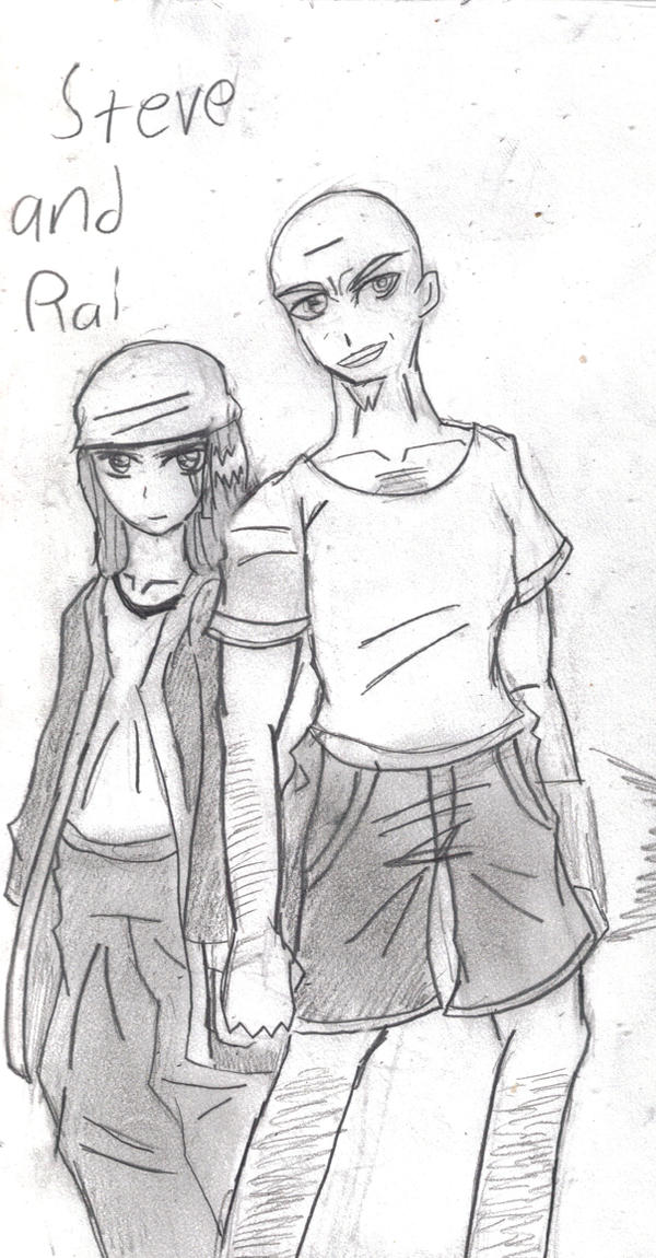 Steve and Rai by Taka-Kaizoku on DeviantArt