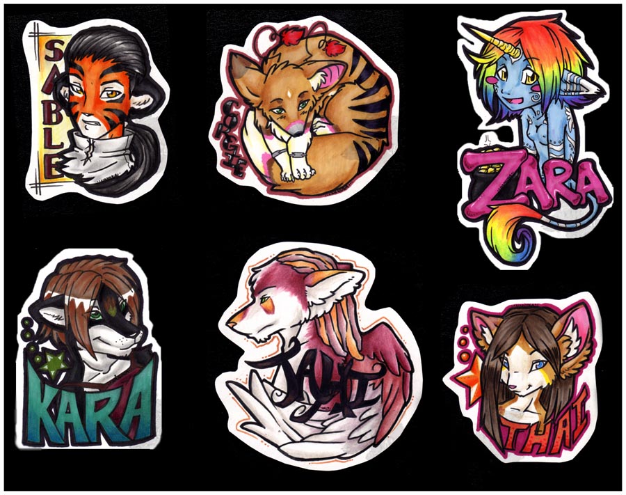 ConBadges :: Batch 2