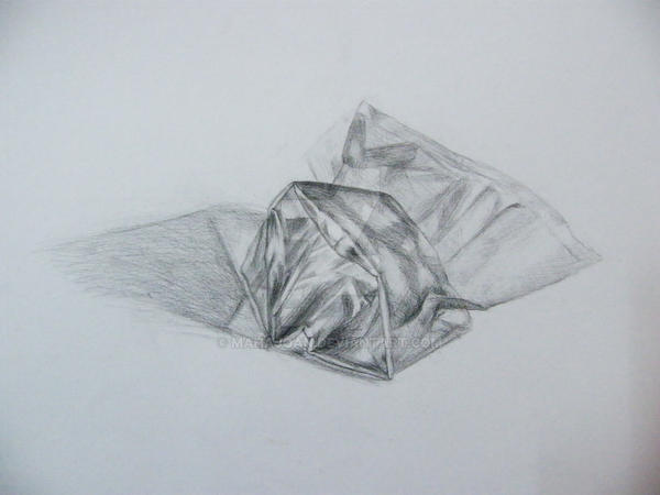 Plastic Bag Drawing by mahajoan on DeviantArt