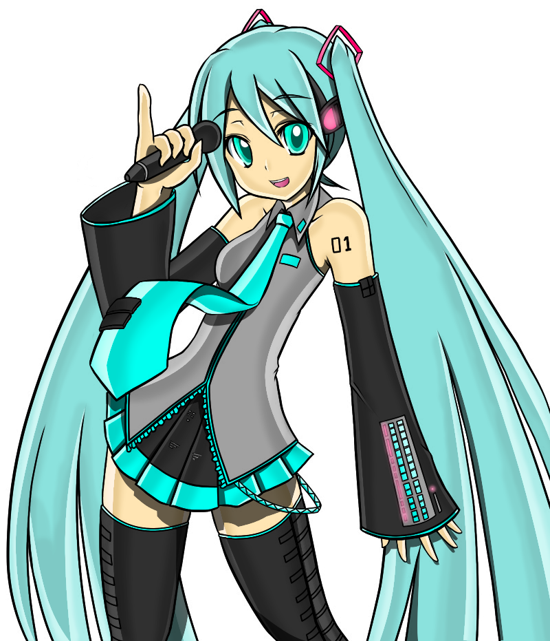 Hatsune Miku Sonic Style free images, download Hatsune Miku Sonic Style,Hat...