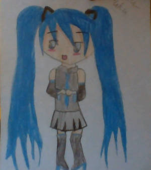 Miku hatsune chibi