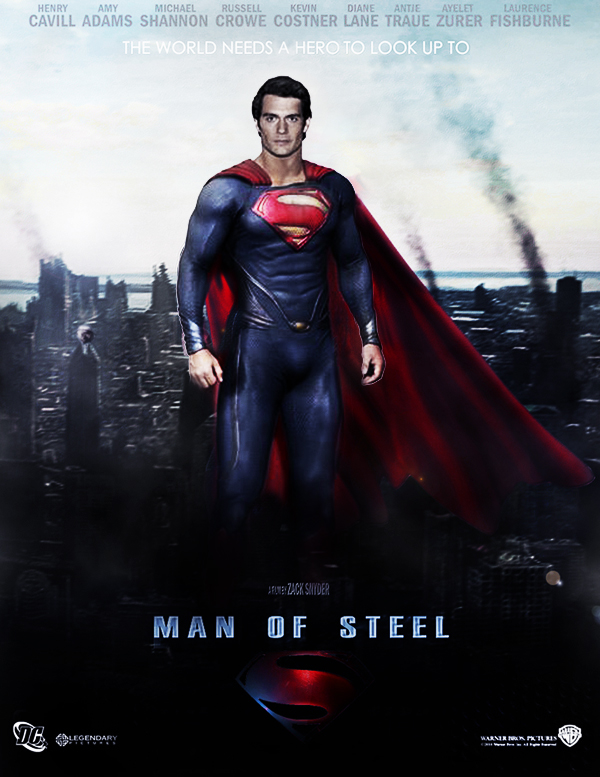 Movie poster for man of steel..  Man of steel, Movie posters, Superman man  of steel