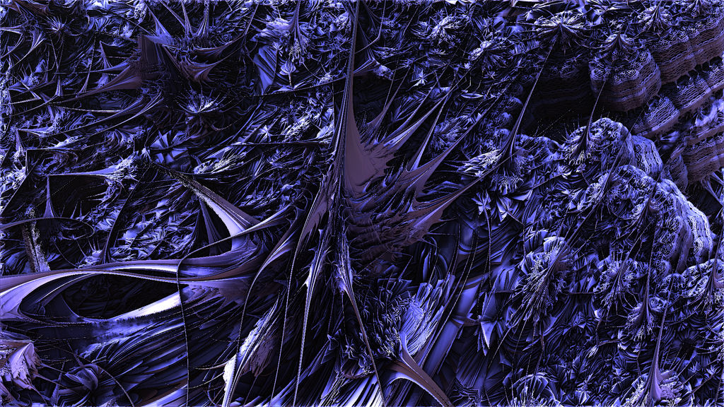 Fractal thistles by singingwithfractals