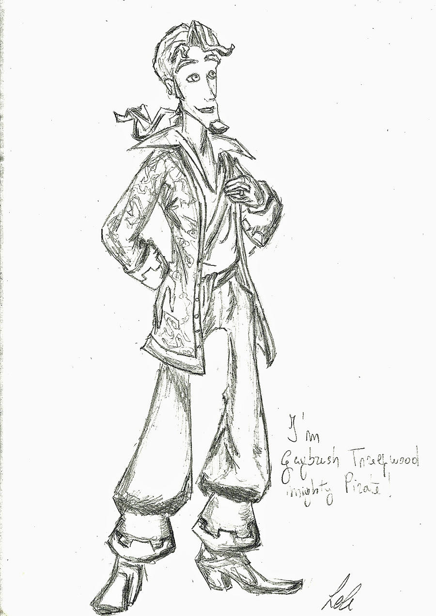 Guybrush Threepwood, mighty pirate!